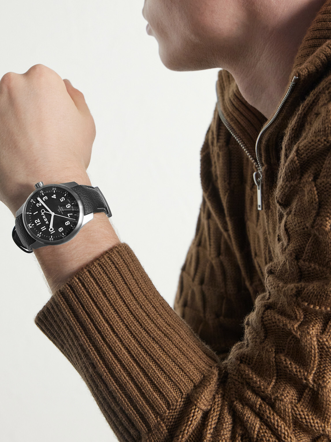Aera - P-1 Pilot Automatic Stainless Steel Watch