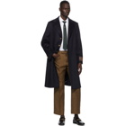 Gucci Navy Eco Cashmere Coat