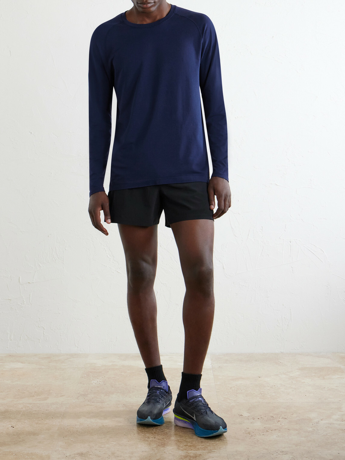 Lululemon - Metal Vent Tech 2.5 Stretch-Mesh T-Shirt - Blue