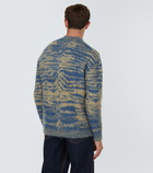 Acne Studios Jacquard wool blend sweater