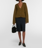Khaite Scarlet cashmere cardigan