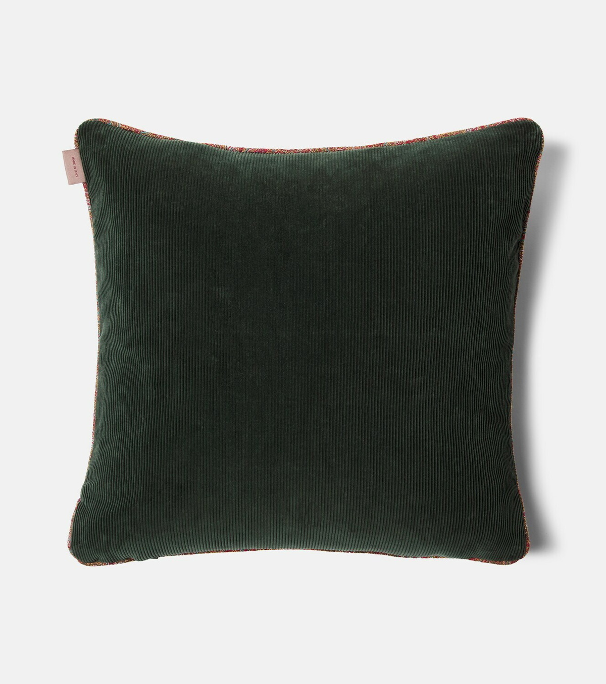 Etro Pegaso embroidered cotton velvet cushion
