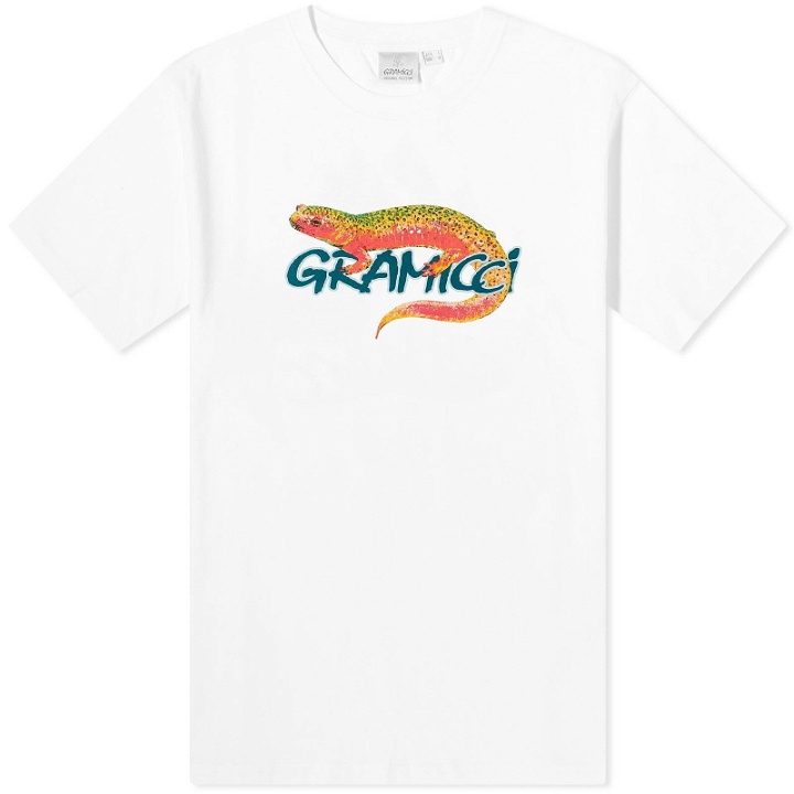 Photo: Gramicci Men's Salamander T-Shirt in White