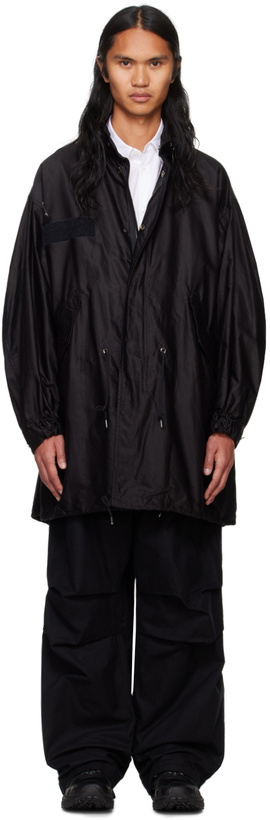Photo: FUMITO GANRYU Black 2Way M-51 x M-65 Coat