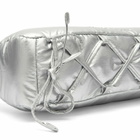 Damson Madder Women's Puffy Saz Bag in Silver 