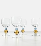 Akua Objects Noam set of 4 wine glasses