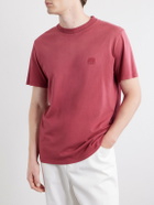 LOEWE - Anagram-Embroidered Cotton-Jersey T-Shirt - Red