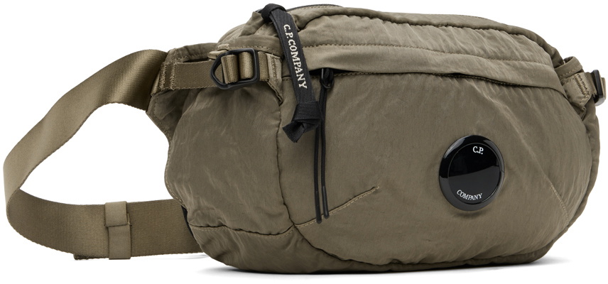 C.P. Company Purple Nylon B Crossbody Pouch C.P. Company