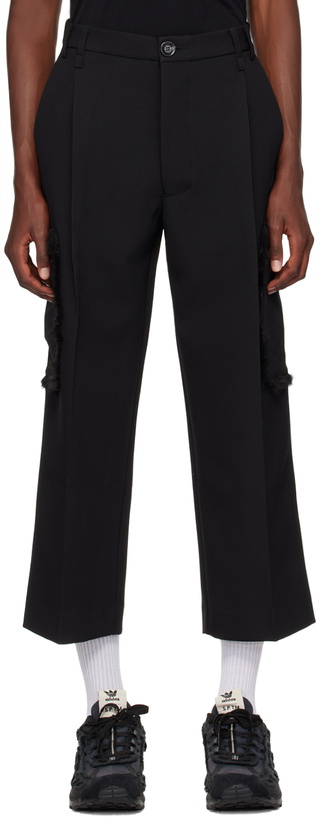 Photo: Song for the Mute Black Painter's Cargo Pants