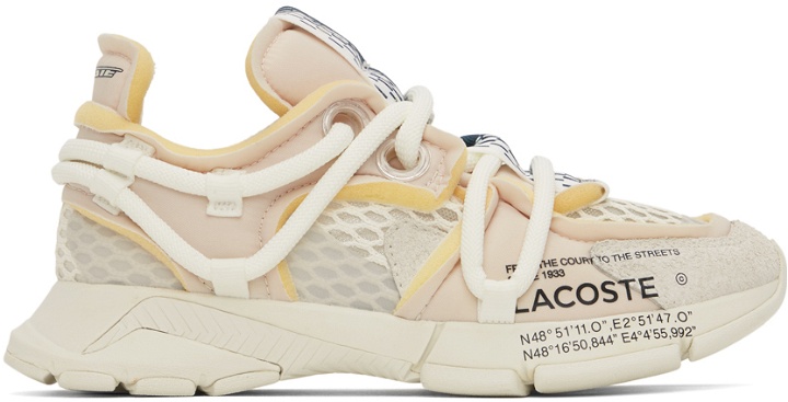 Photo: Lacoste Off-White L003 Active Runway Sneakers