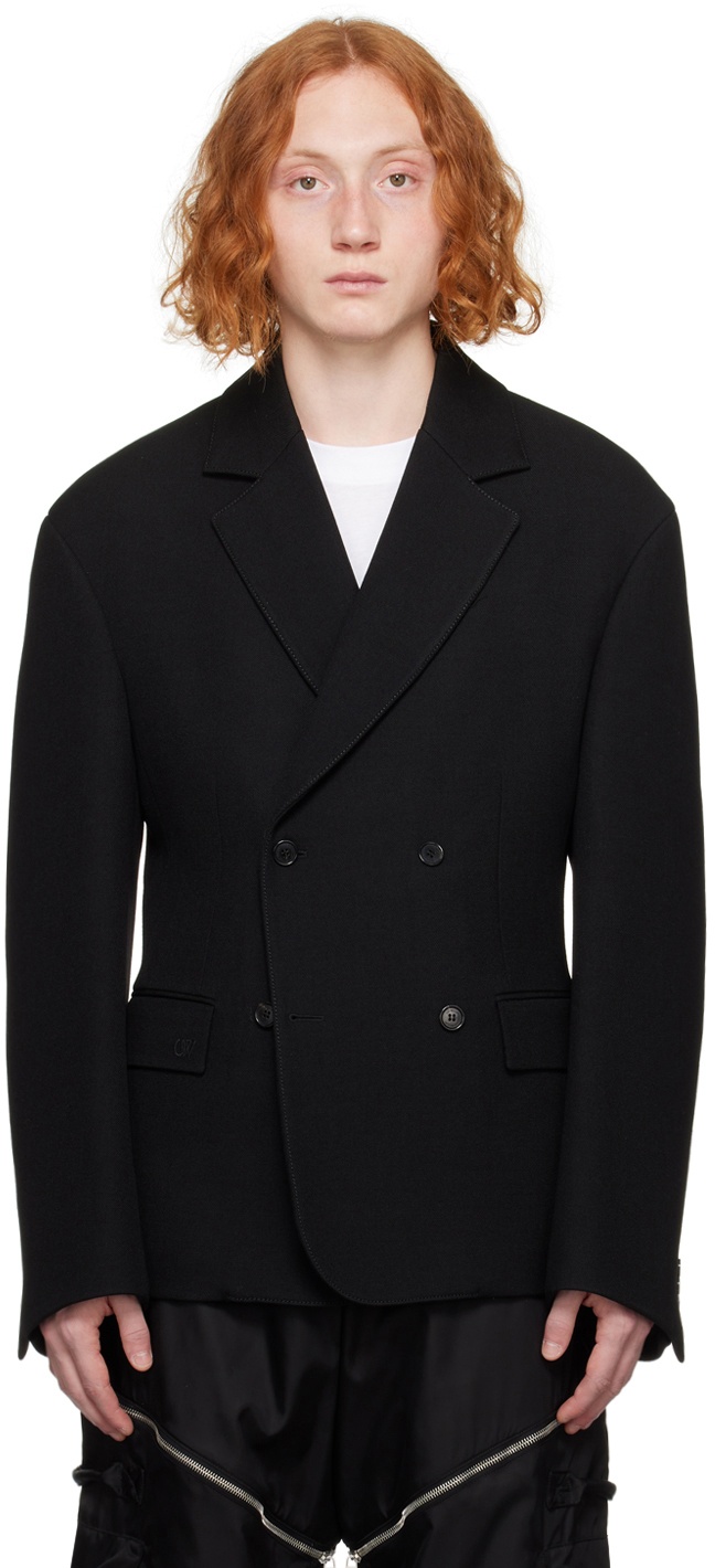 Off-White pocket-detail blazer - Black