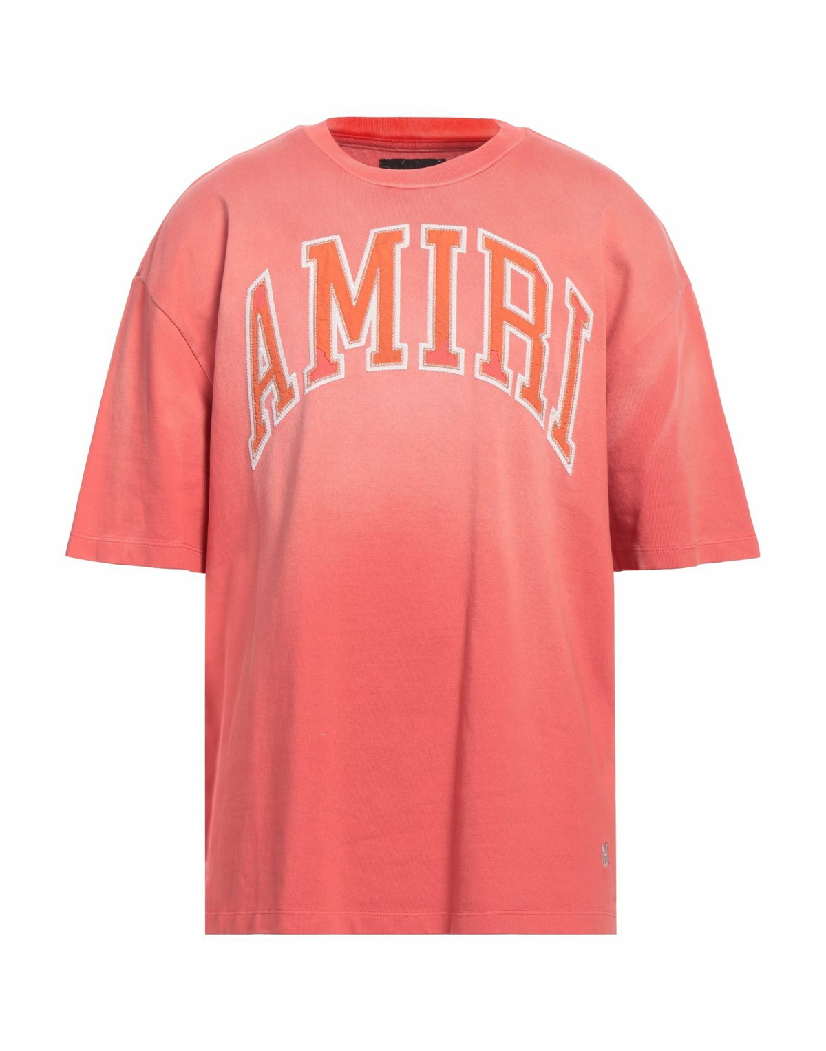 Amiri Mens T-shirt Coral