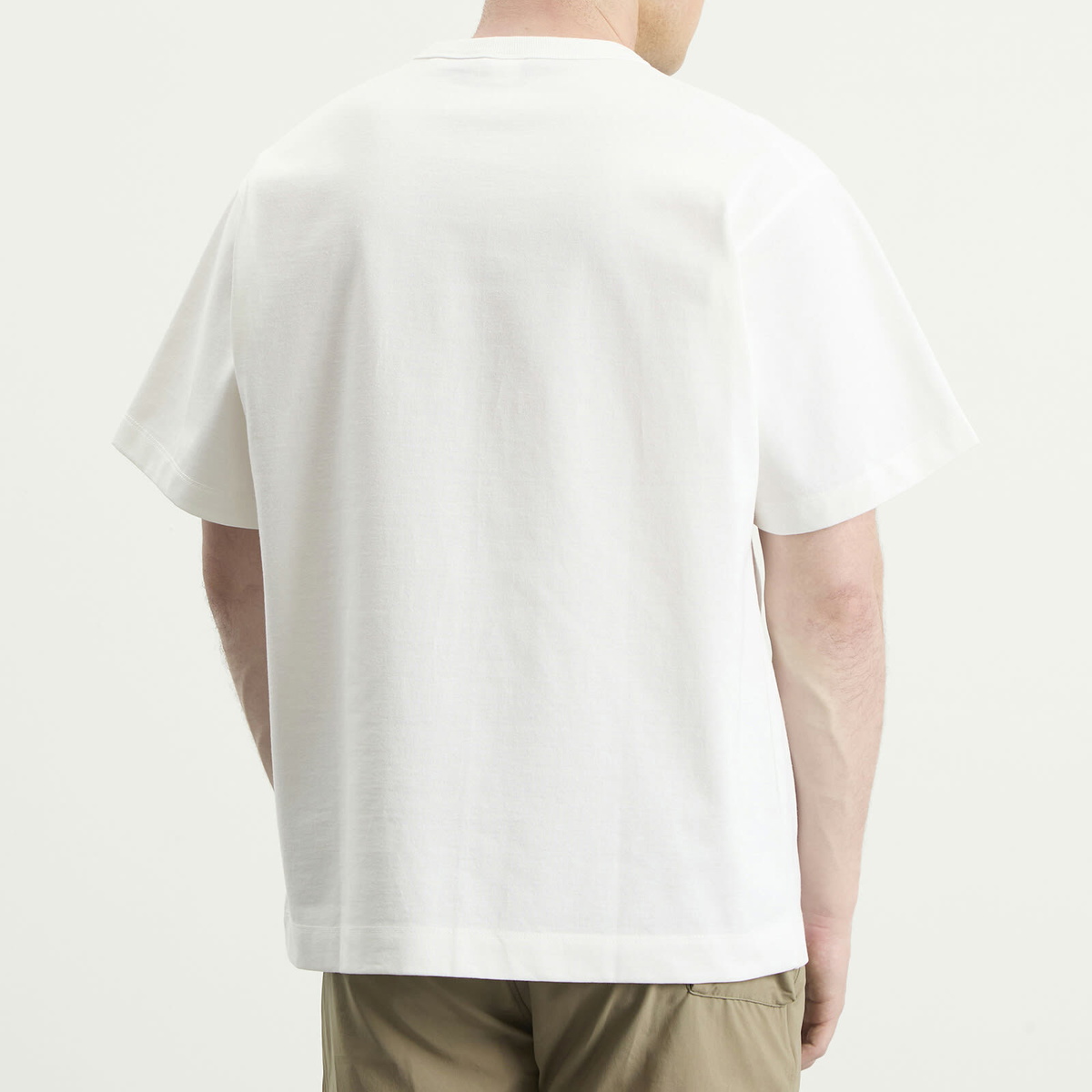 NANGA Men's Eco Hybrid Duck Vintage T-Shirt in White