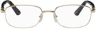 Cartier Gold Rectangle Glasses
