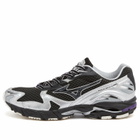 Mizuno Wave Rider 10 "Millenium" in Black Sand/Purple Haze