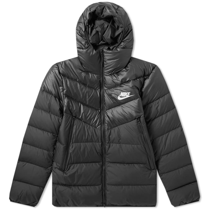 Photo: Nike Down Filled Hooded Windrunner Jacket