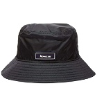Moncler Nylon Rubber Patch Logo Bucket Hat