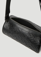 Versace - Greca Pattern Crossbody Bag in Black