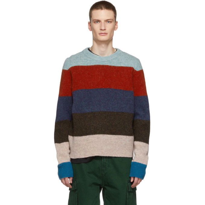 Photo: Acne Studios Multicolor Striped Kai Sweater