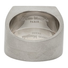 Maison Margiela Silver Dual Stackable Rings