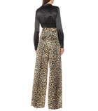 Tom Ford - Leopard-print cotton and silk pants