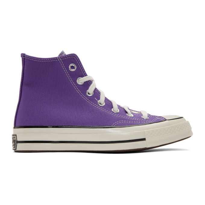 Photo: Converse Purple Chuck 70 High Sneakers