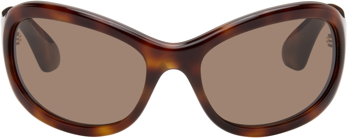 KHAITE Brown Oliver Peoples Edition 1967C Sunglasses