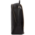 Paul Smith Black Leather Multistripe Backpack