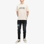 AMIRI Men's Core Logo T-Shirt in Cream Tan