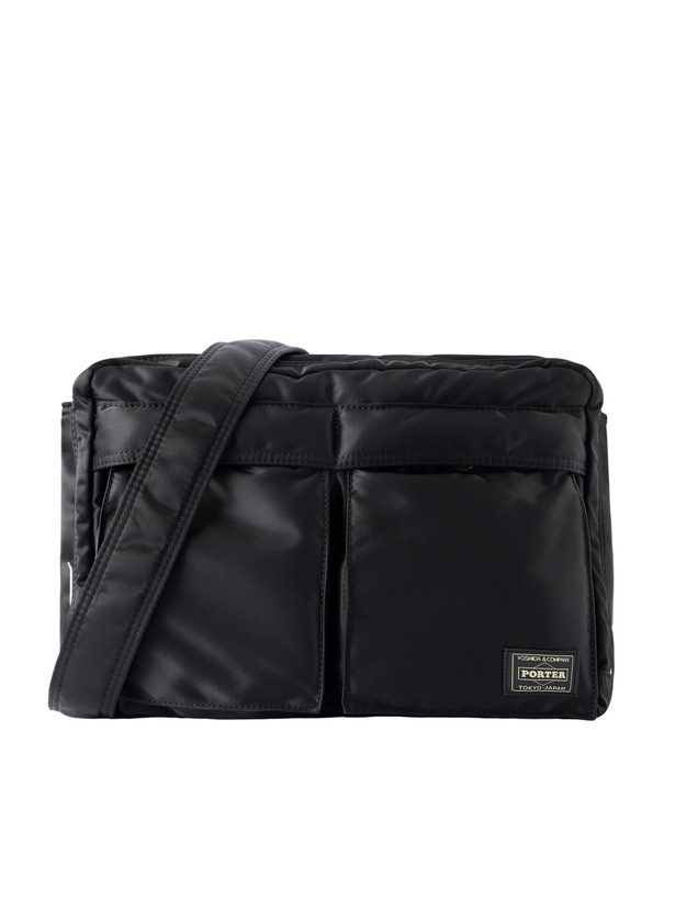 Photo: Porter-Yoshida and Co - Tanker Sling Twill Messenger Bag - Black