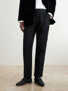 Christian Louboutin - Dandy Deco Jacquard Loafers - Black