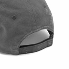 Balenciaga Men's Tilted Typo Cap in Dark Grey