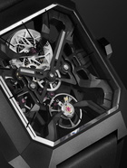 Bell & Ross - BR 03 Cyber Limited Edition Automatic 42mm Ceramic and Rubber Watch, Ref. No. BR03-CYBER-CE