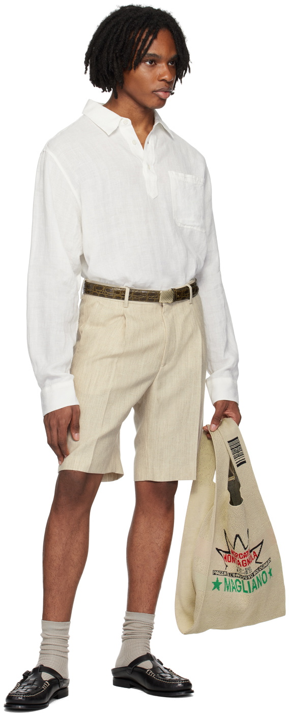 Orlebar Brown Off-White Shanklin Shirt Orlebar Brown