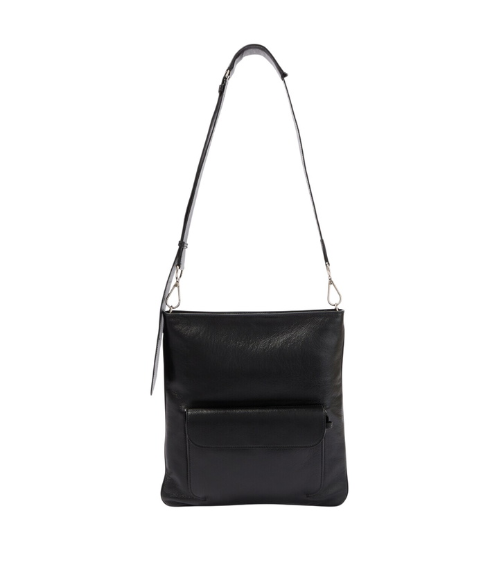 Photo: Métier Slide leather messenger bag