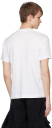 Comme des Garçons Shirt White Crewneck T-Shirt