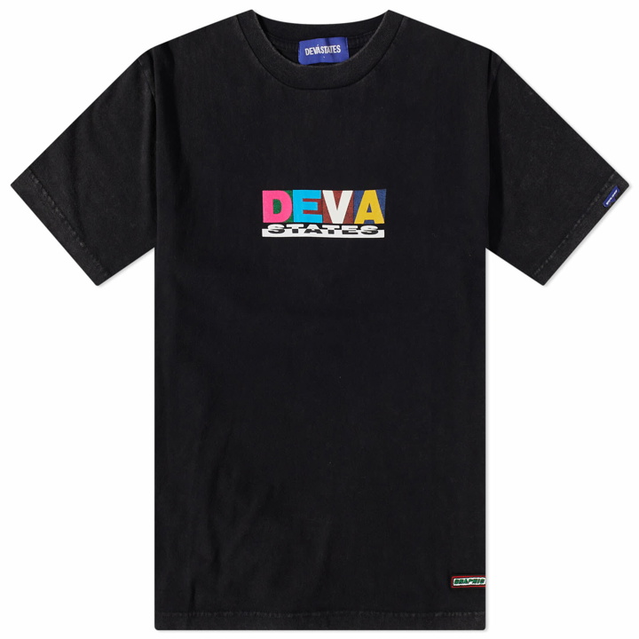 Photo: Deva States Men's Stomper T-Shirt in Washed Black