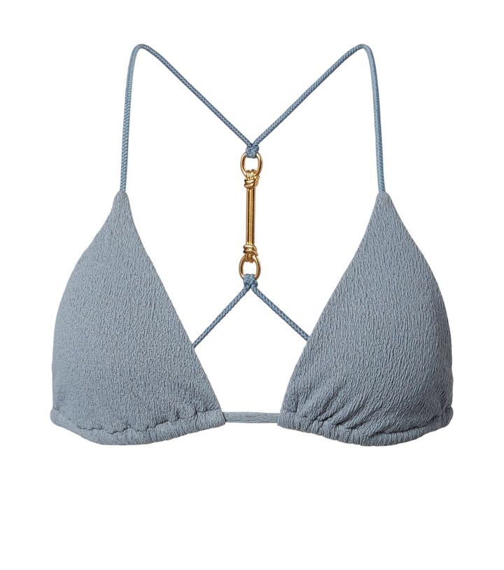 Photo: ViX Paula Hermanny Nika embellished triangle bikini top