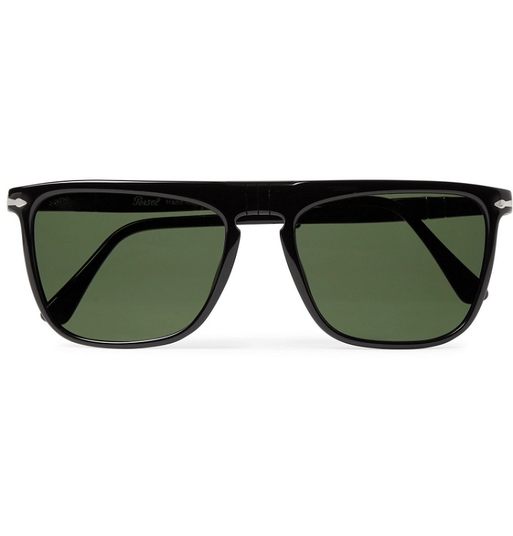Photo: Persol - Square-Frame Acetate Sunglasses - Black