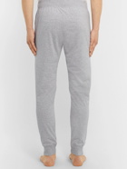 Handvaerk - Slim-Fit Tapered Pima Cotton-Jersey Pyjama Trousers - Gray