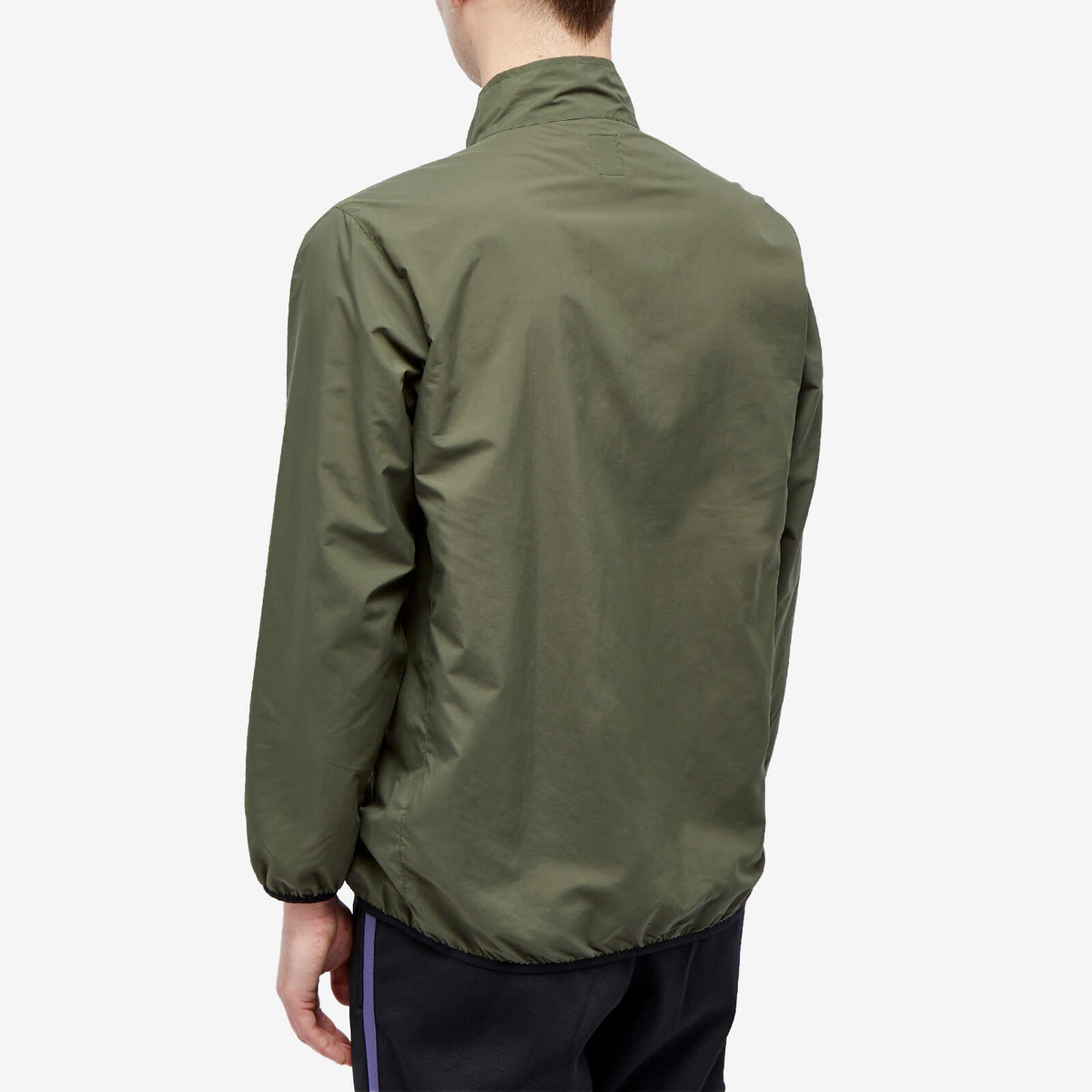 South2 West8 Men's Packable Nylon Typewriter Jacket in Green