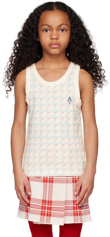 Photo: The Animals Observatory Kids Off-White Frog Kids Tank Top