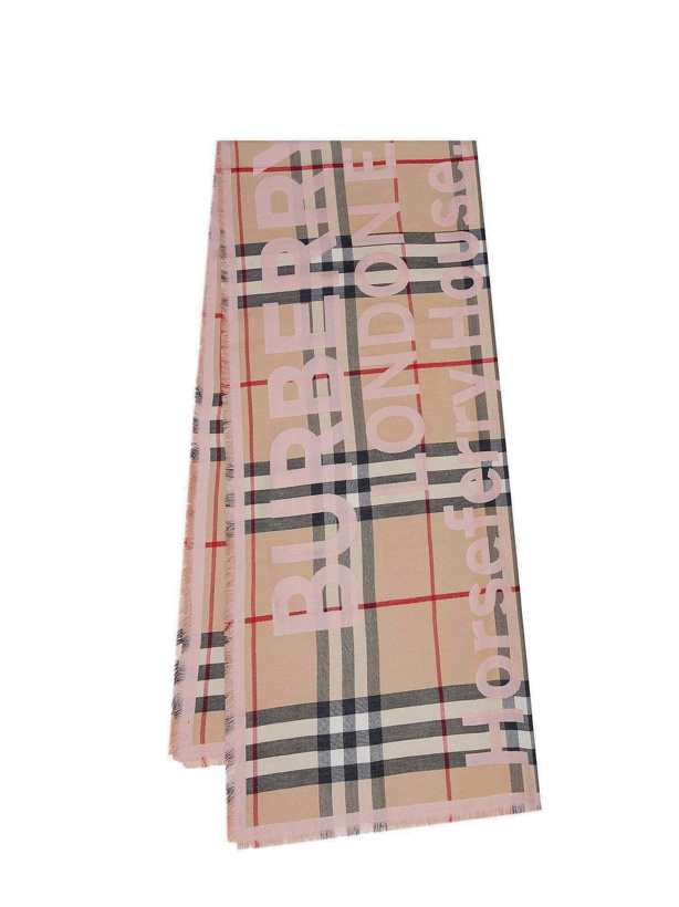 Photo: Burberry Scarf Pink   Mens