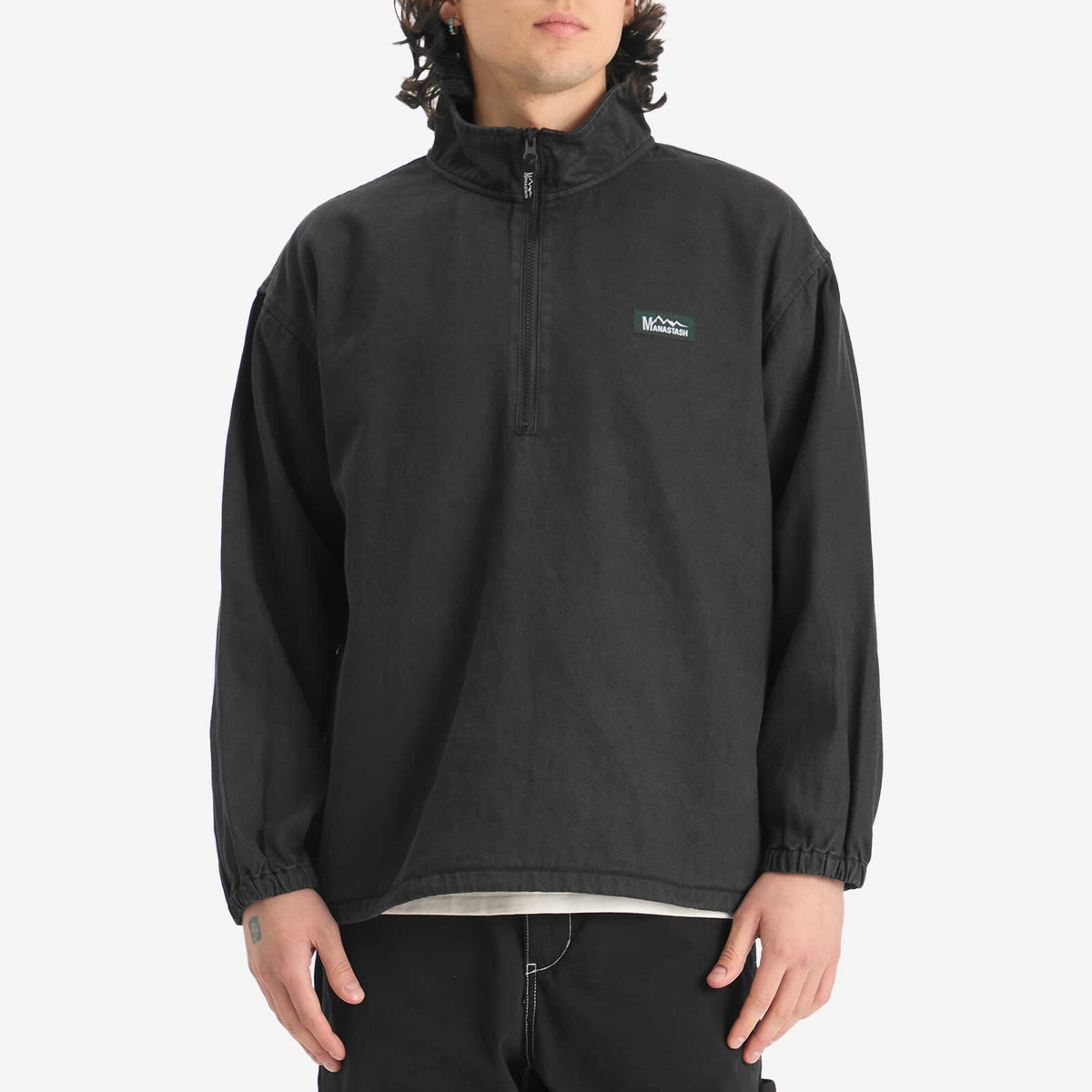 Manastash Men's Chilliwack Pullover in Black Manastash
