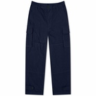 Comme des Garçons Homme Men's Linen Blend Cargo Pant in Navy