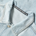 Alexander Wang Bleach Wash Denim Jacket