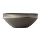 KINTO Grey Atelier Tete Edition Deep Plate Set, 7.25 in