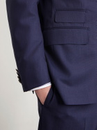 Dunhill - Pinstriped Wool Suit Jacket - Blue