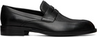 BOSS Black Leather Loafers