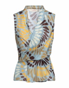 Jucca Womens Top Slate in Blue